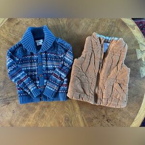 3T Boys Rorie Whelan Sweater & Tahari Vest